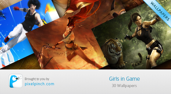 Girls in Game Wallpaper Collection